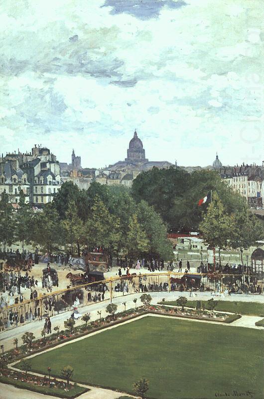 The Garden of the Princess, Musee du Louvre, Claude Monet
